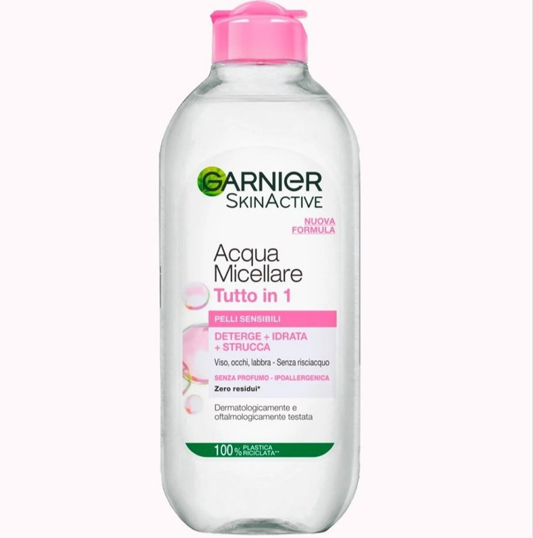 میسلار واتر گارنیر Garnier مدل tutto in 1 پوست خشک و حساس ا Micellare garnier