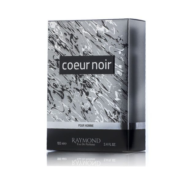 ادکلن مردانه coeur noir برند رایموند حجم 100میل