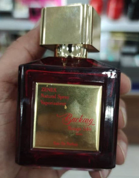 ادو پرفیوم زنانه مردانه زنکس مدل باکارات رژ قرمز حجم ۱۰۰ میل