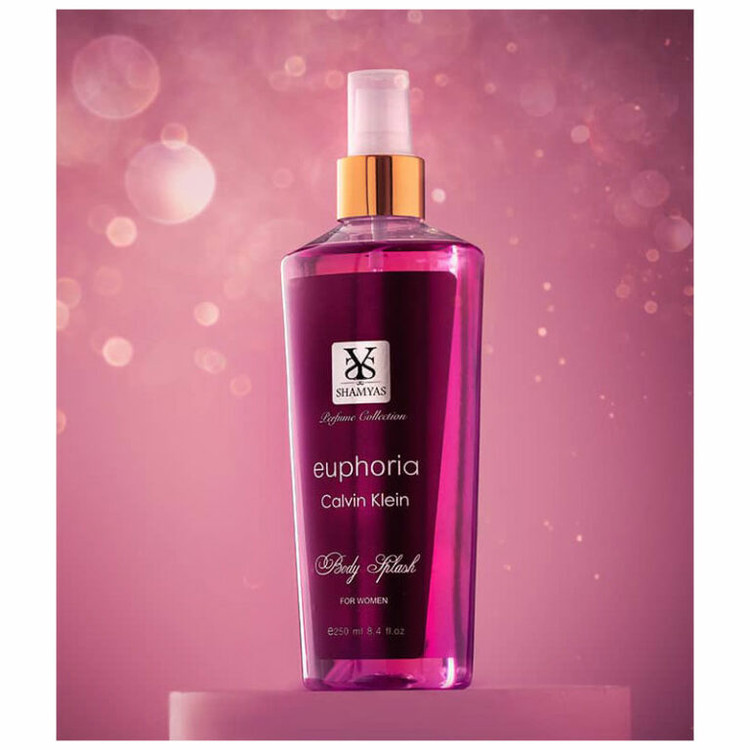 بادی اسپلش زنانه ایفوریا شمیاس SHAMYAS euphoria Calvin Klein 250 ML