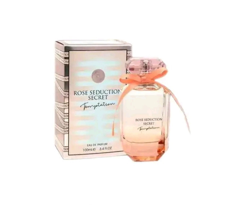 ادکلن فراگرنس ورد رز سداکشن سکرت Rose seduction secret (بابمبشل) زنانه حجم 100 میلی لیتر