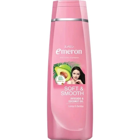 شامپو مو امرون emeron مدل نرم کننده مو SOFT SMOOTH حجم 340 میلی لیتر