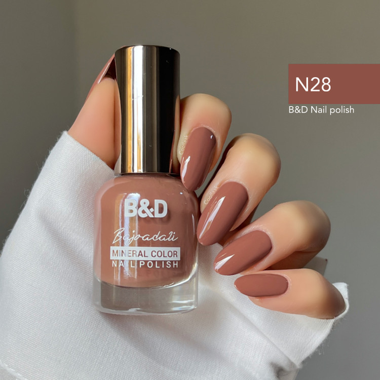 لاک ناخن ساده بی ان دی کد N28