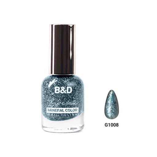 لاک ساده بی ان دی (B&D) کدG1008 رنگ سبزآبی اکلیلی