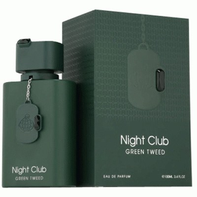 ادکلن فراگرنس ورد نایت کلاب گرین توید Fragrance World Night Club Green Tweed