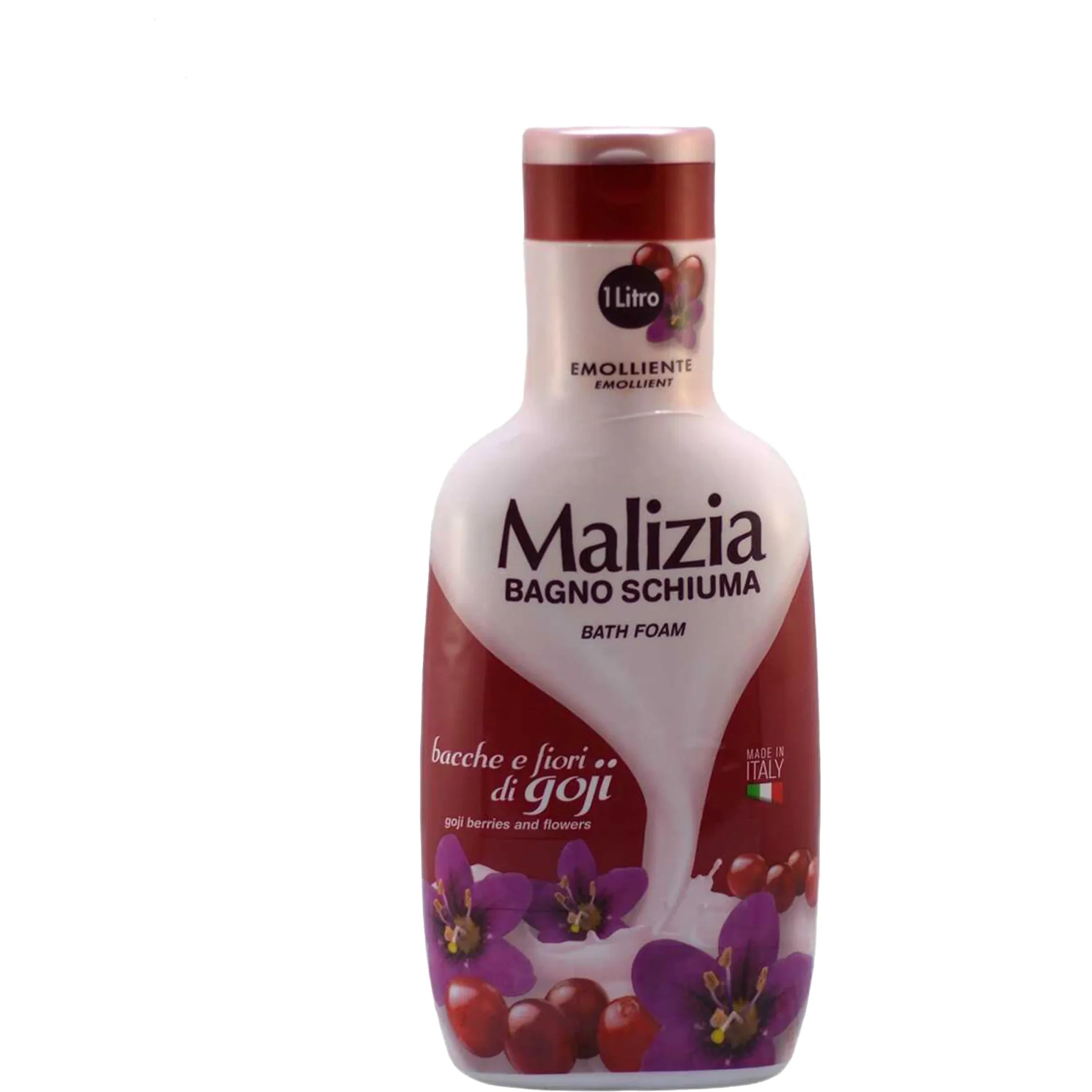 شامپو بدن مالیزیا Malizia مدل گوجی بری و گل ها Goji Berry and Flowers حجم 1000 میلی لیتر