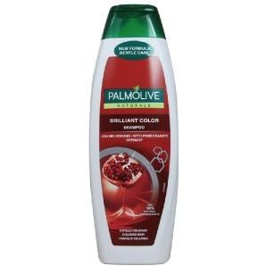 شامپو سر هلندی پالمولیو PALMOLIVE Brilliant color تثبیت کننده رنگ مو انار 350 میل