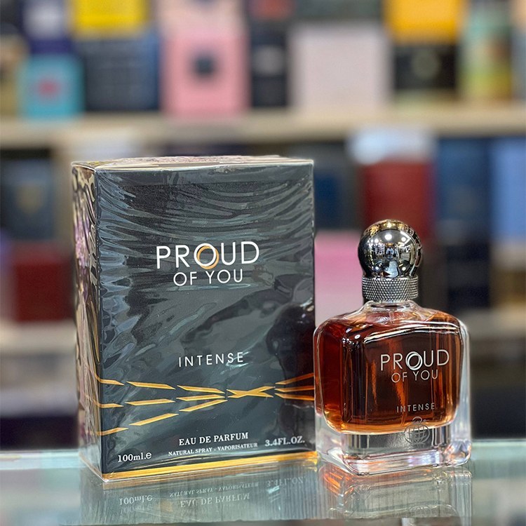 ادو پرفیوم مردانه Fragrance world Proud Of You Intense حجم 100 میلی لیتر